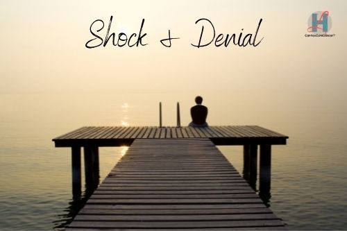 7 stages of grief shock and denial 